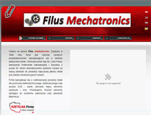 Tablet Screenshot of filusmechatronics.com